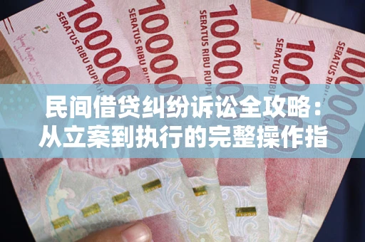 北京民间借贷纠纷诉讼全攻略：从立案到执行的完整操作指南