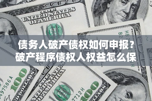北京债务人破产债权如何申报？破产程序债权人权益怎么保障？