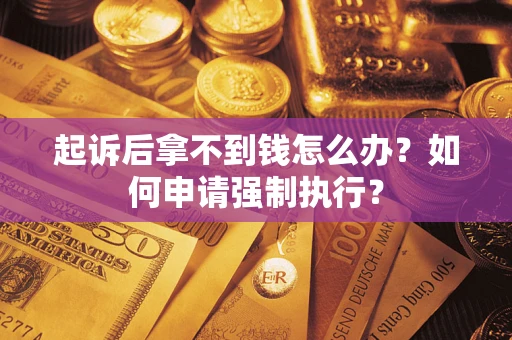 北京起诉后拿不到钱怎么办？如何申请强制执行？