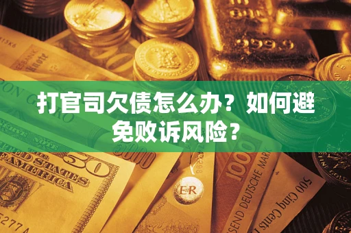 北京打官司欠债怎么办？如何避免败诉风险？
