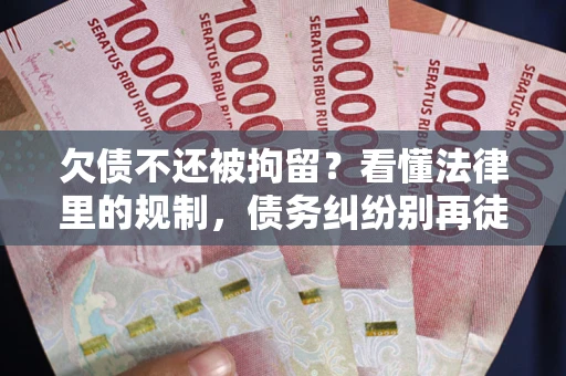 北京欠债不还被拘留？看懂法律里的规制，债务纠纷别再徒劳奔波