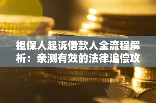 北京担保人起诉借款人全流程解析：亲测有效的法律追偿攻略