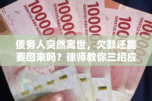 北京债务人突然离世，欠款还能要回来吗？律师教你三招应对