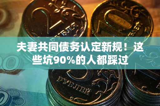 北京夫妻共同债务认定新规！这些坑90%的人都踩过
