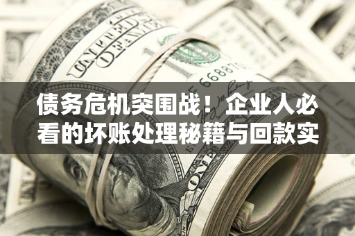 北京债务危机突围战！企业人必看的坏账处理秘籍与回款实战指南