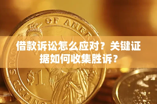 北京借款诉讼怎么应对？关键证据如何收集胜诉？